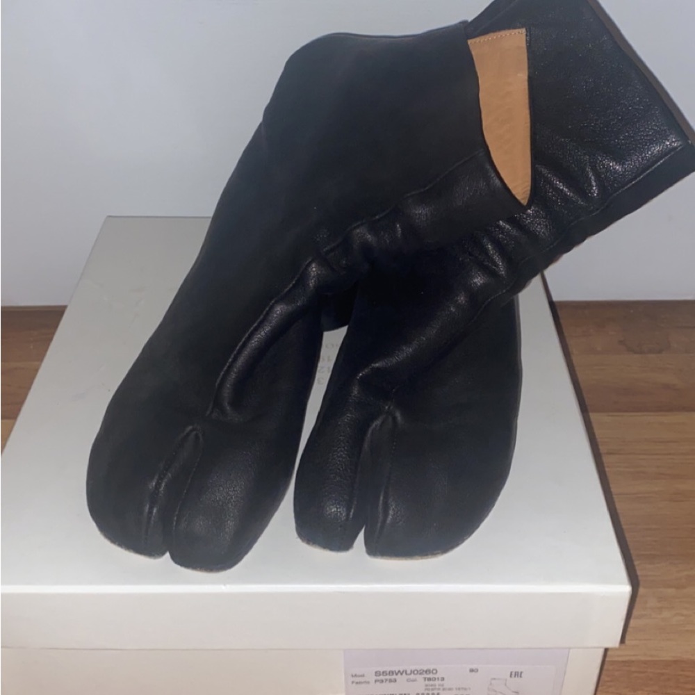 Maison Margiela Tabi Boots Black Size 39.5 US Women’s 9